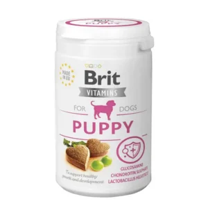 brit vitamins puppy poolniiske toidulisand kutsikatele arengu toetuseks 150 gr.