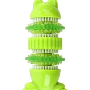 hambahoolduse mänguasi koera hammaste puhastamiseks dental frog (afp)