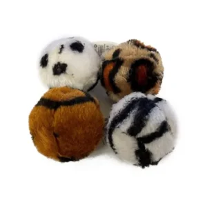 kassi mänguasi, loomamustriga woobie (pawise)