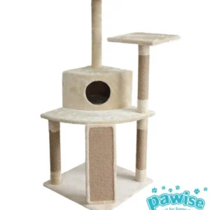 kraapimispuu kassile cat tree with cave (pawise)