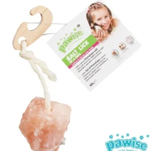 mineraalkivi väikeloomale, himaalaja sool, soolakivi nööriga himalayan salt on a rope (pawise)