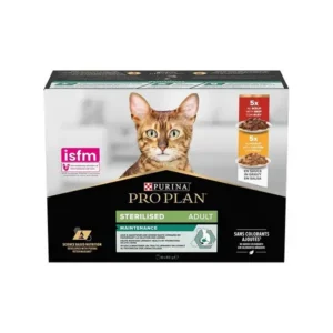 pro plan kassieinete multipakk steriliseeritud/kastreeritud kassidele veis/kana 10 x 85 gr.