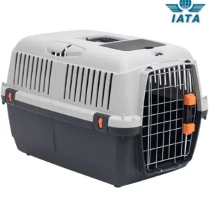 transpordipuur lemmikloomale, metallvõrest uksega bracco iata travel (duvoplus)